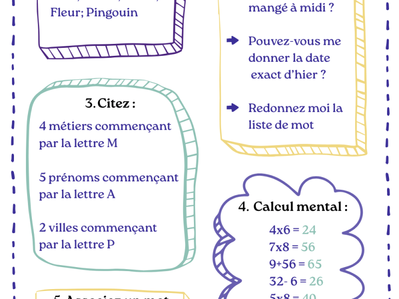 Mémoire express – 15 minutes d&rsquo;exercices pour stimuler les&nbsp;seniors
